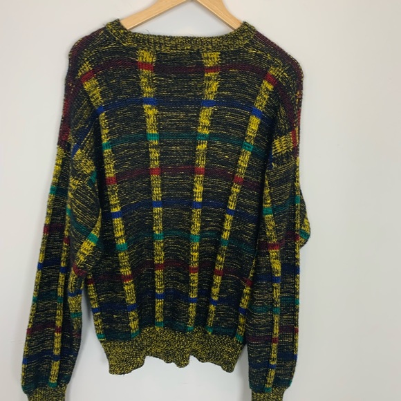 Vintage Wool Blend Men’s Sweater Medium - Picture 4 of 6